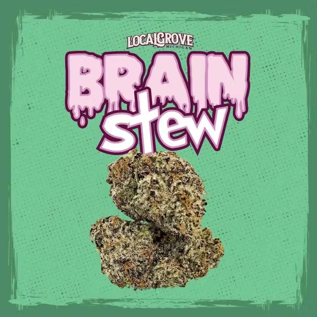 Photograph of product: (A) Local Grove: Brain Stew (H-I) - 3.5g
