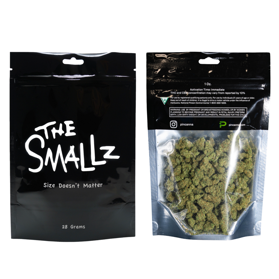 Photograph of product: The Smallz - 98 Super Silver Haze (1oz) - 28g