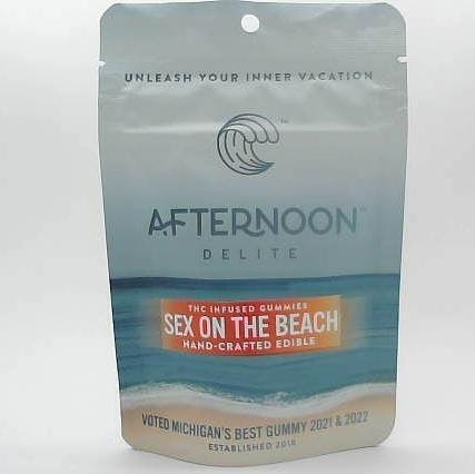 Photograph of product: Afternoon Delite - 200 mg - Sex on the Beach Gummies