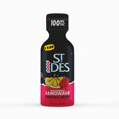 Photograph of product: STRAWBERRY LEMONADE SHOT [100MG]