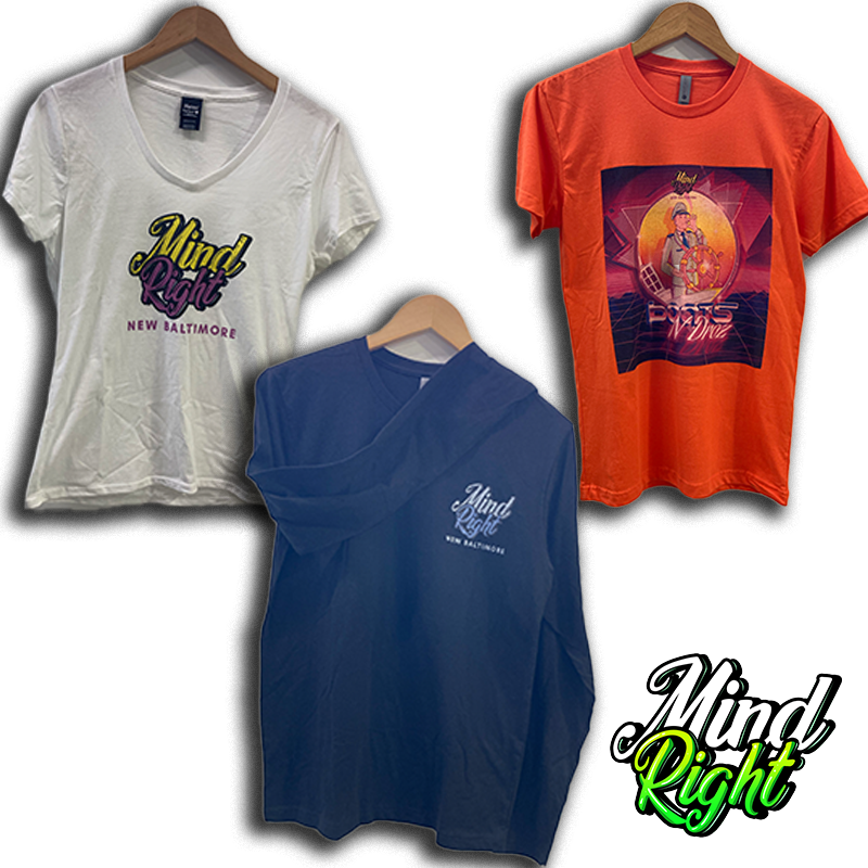 Photograph of product: MindRight T-Shirt - MindFRight - X-Large