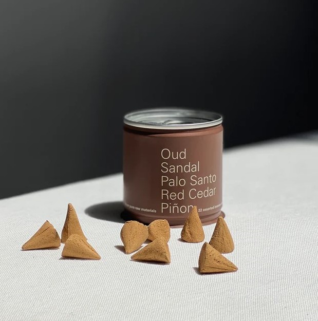 Photograph of product: Incense Tin "Assorted Scents" (Cones) | Incausa