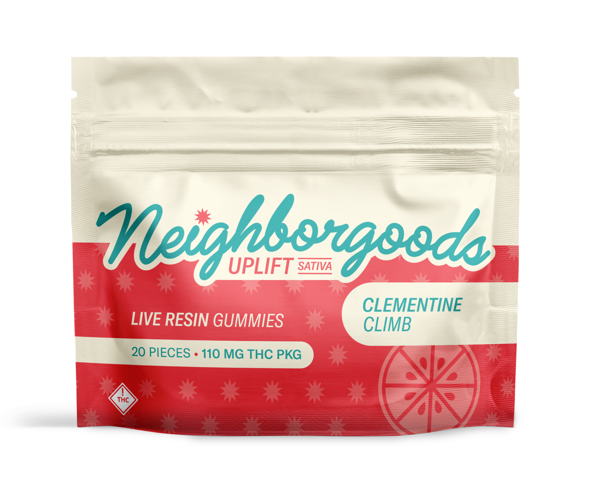 Photograph of product: Clementine Climb | Live Resin Gummies | [98.28mg]