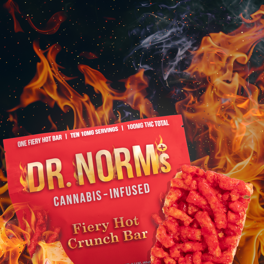 Photograph of product: Dr.Norm's Fiery Hot Crunch Bar