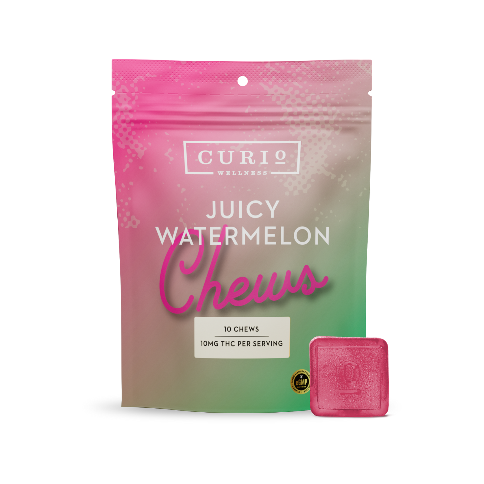 Photograph of Product: Juicy Watermelon Chews | 10mg