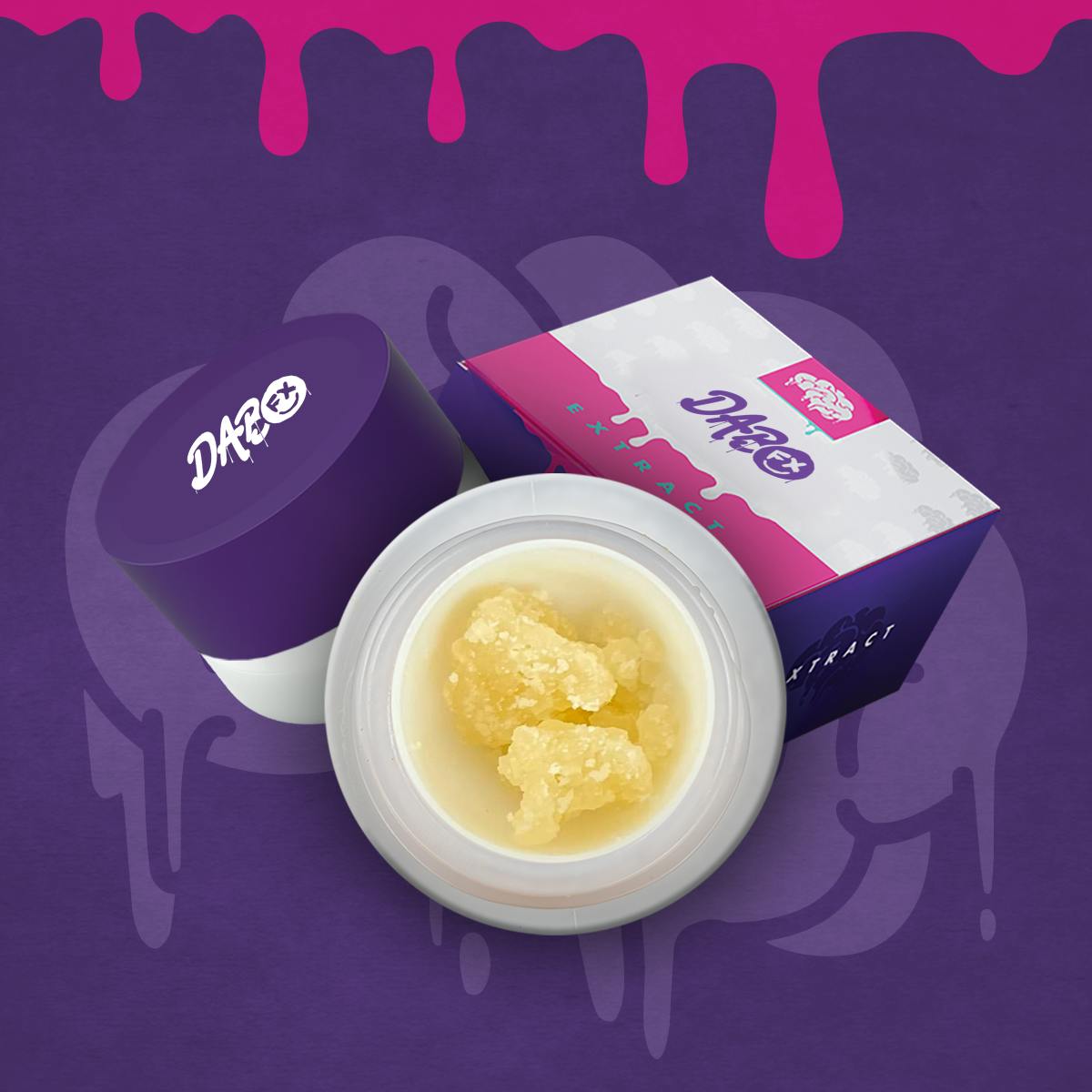 Photograph of product: Pineapple Express (H) 1g Cured Wax- Dab FX