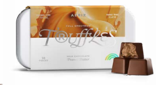Photograph of product: Full Spectrum Truffles | Aeriz | Milk Chocolate Peanut Butter [FSHO]