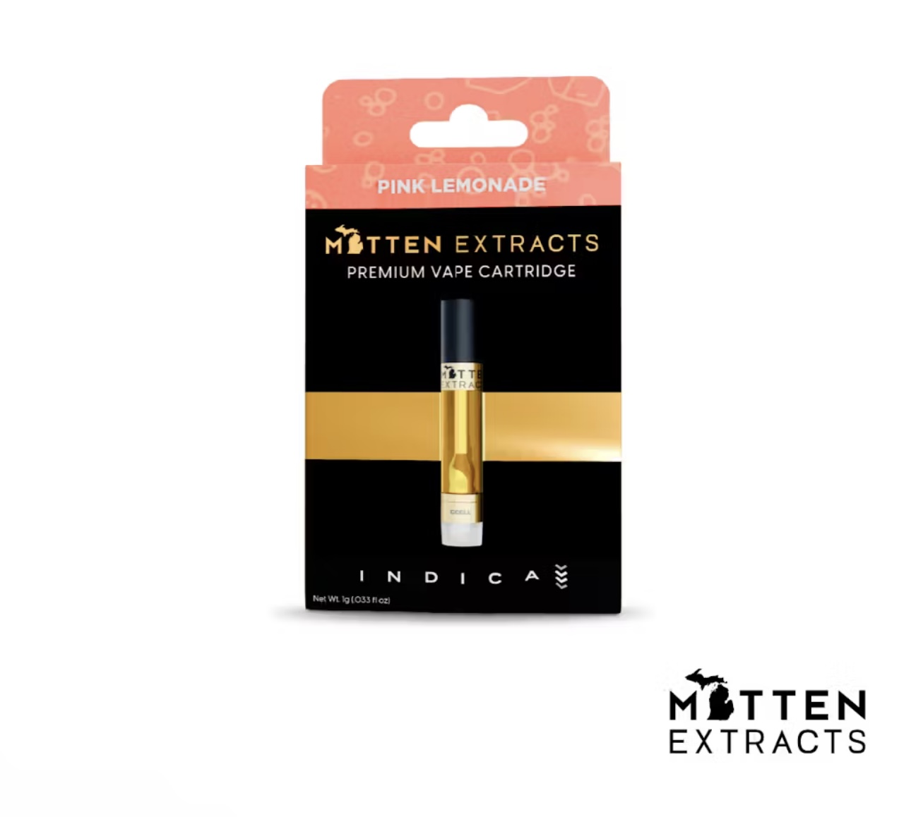 Photograph of product: AU Mitten: Pink Lemonade Cart (I)