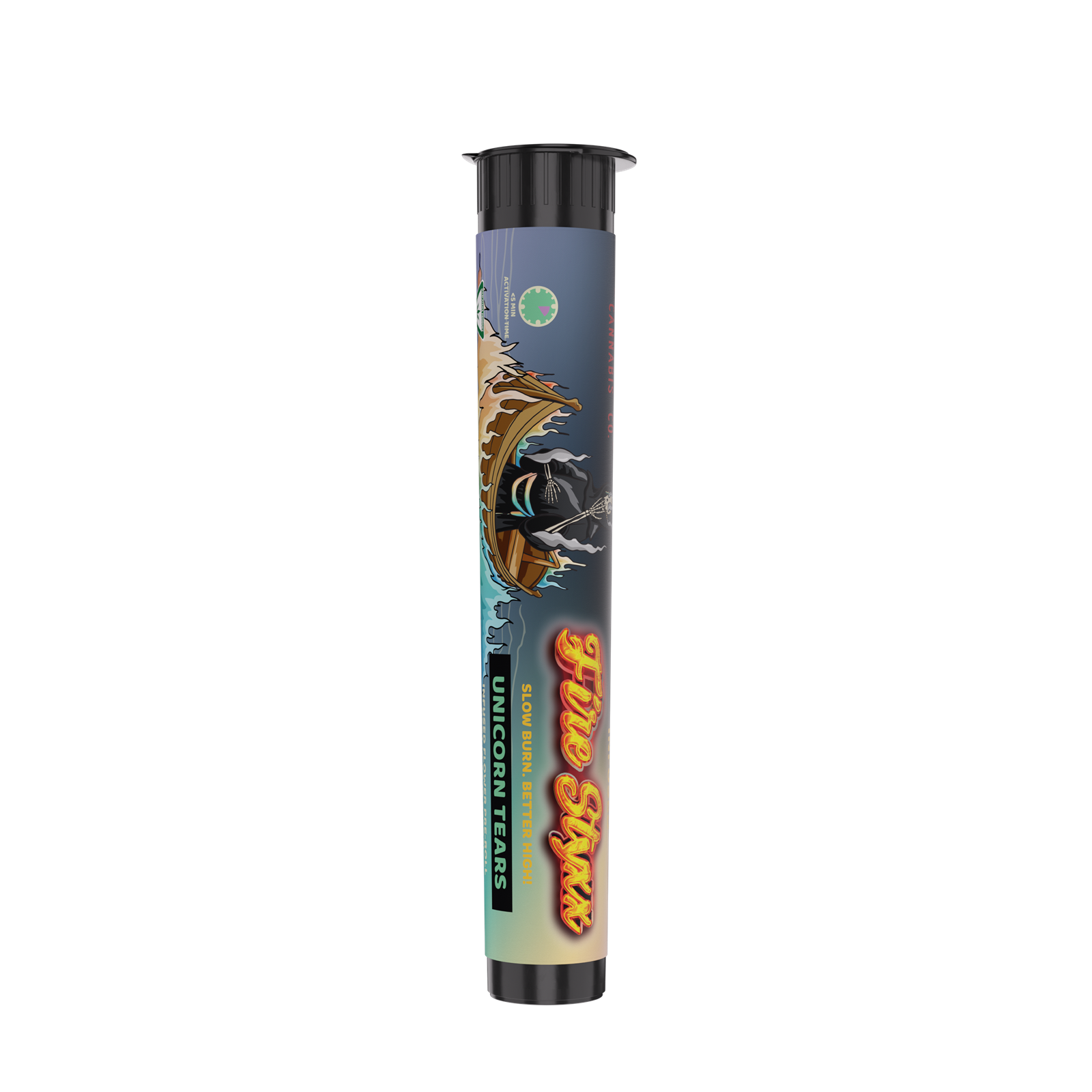Photograph of product: FIRESTYXX | UNICORN TEARS | Oui'd | INFUSED PREROLL | 1G | REC