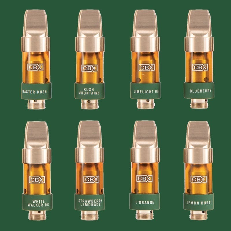 Photograph of product: CBX - Kush Mountains Live Sauce Cartridge - .5g