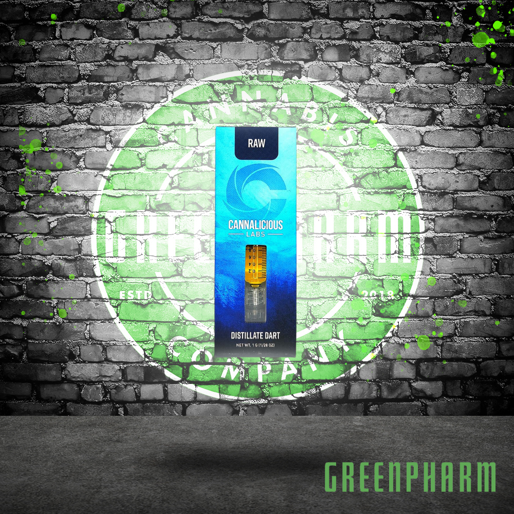 Photograph of product: Cannalicious Labs Raw Distillate Dart