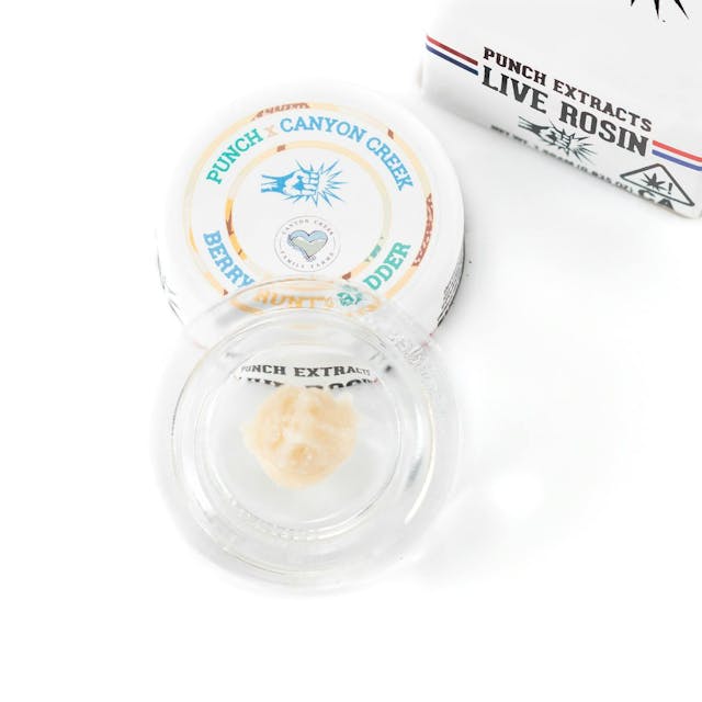 Photograph of product: Berry Runtz Tier 1 Live Rosin Cold Cure Badder (1g)