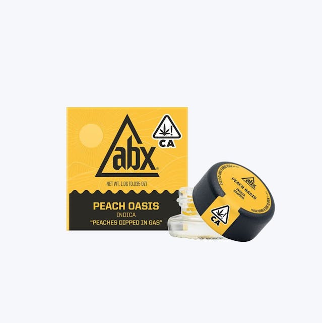 Photograph of product: Peach Oasis Badder (1g) - 