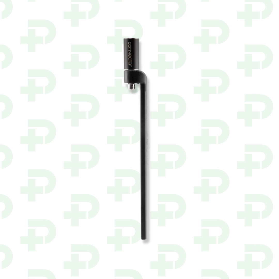 Photograph of product: Ooze x Stache ConNectar - 510 Thread Dab Straw Vape Pen Attachment - Gold