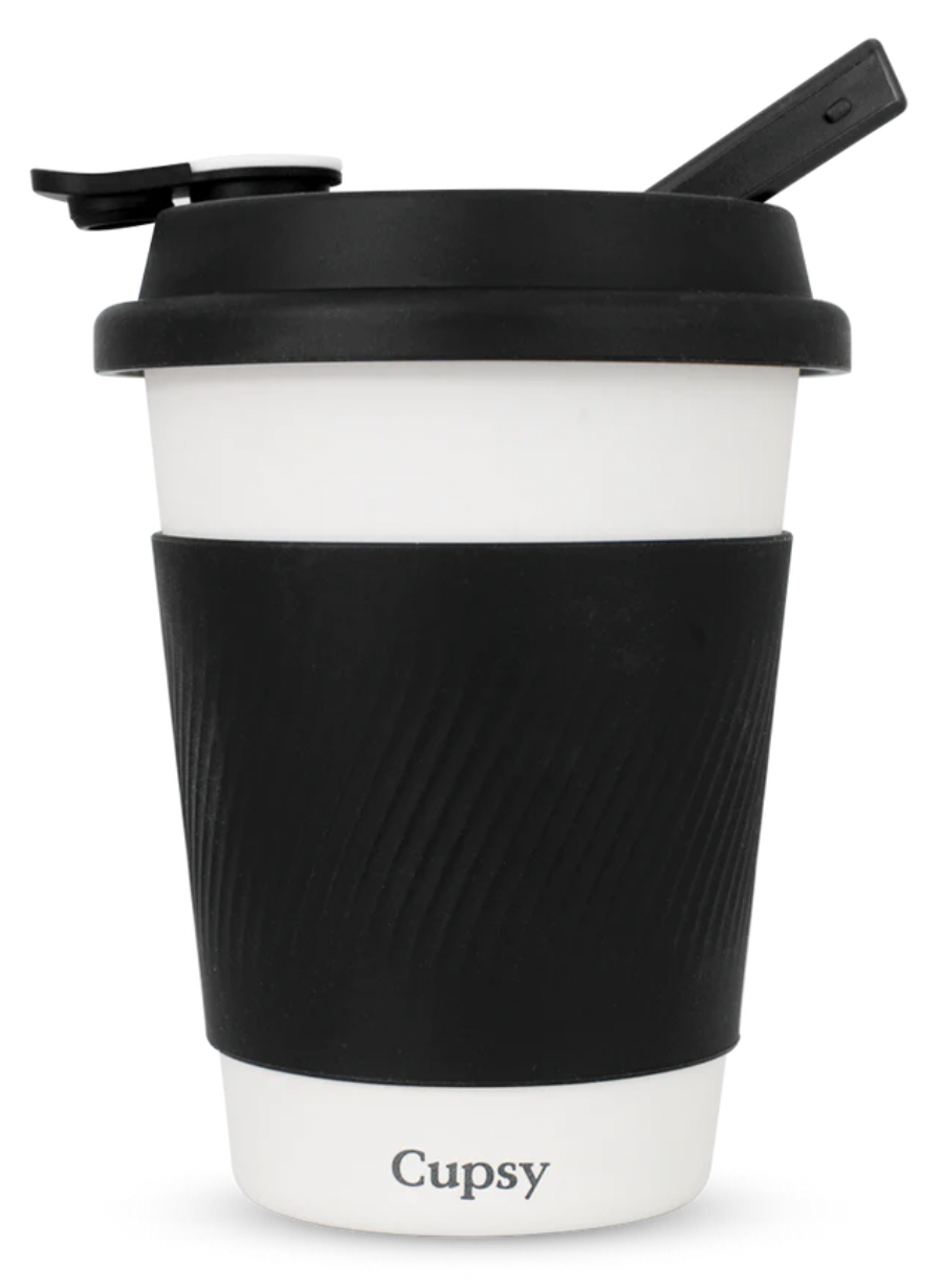 Photograph of product: Puffco | Cupsy portable flower bubbler/bong | Black