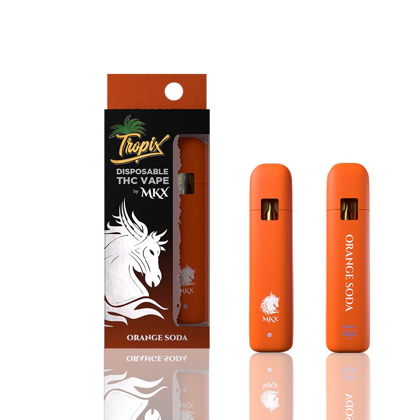 Photograph of product: MKX - Orange Soda 1G Disposable