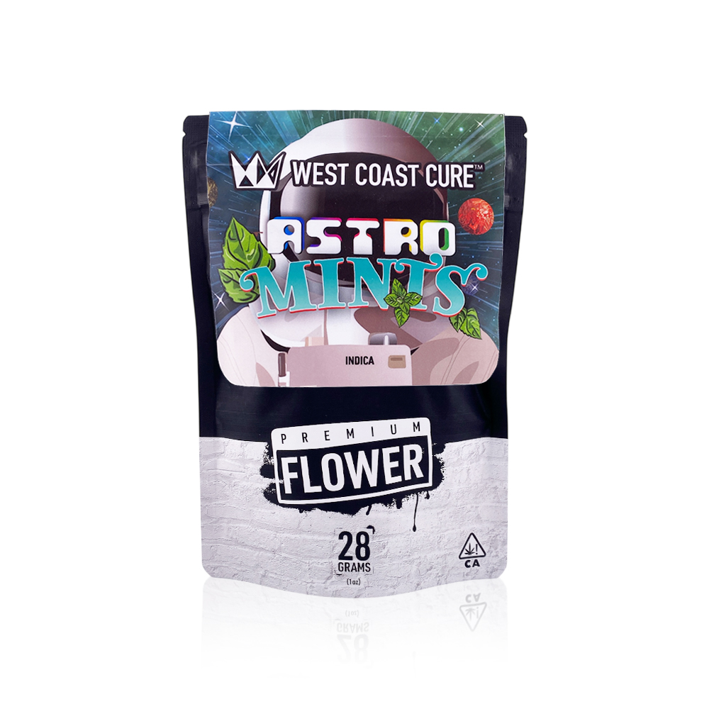 Photograph of product: WEST COAST CURE - Flower - Astro Mints - 28G