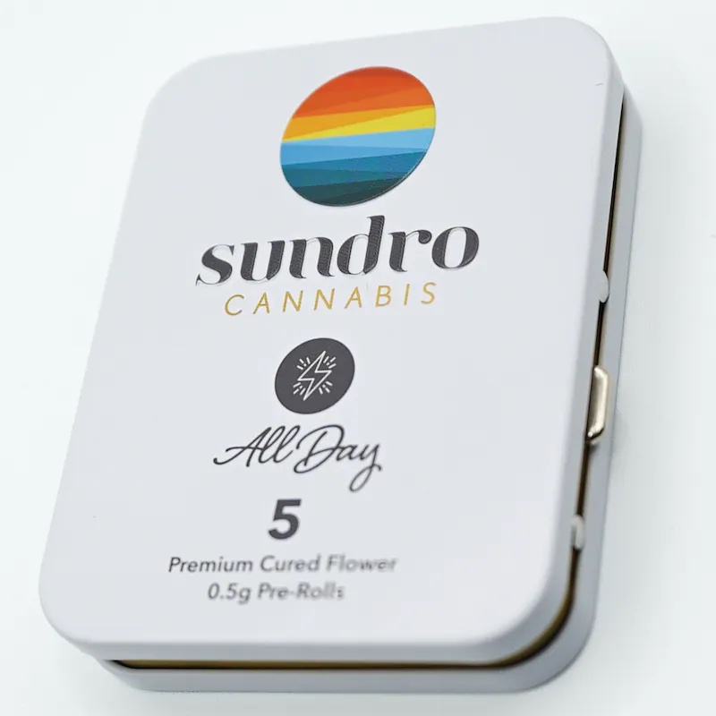 Photograph of product: White Cavair | Pre-Roll Tin (5ct)