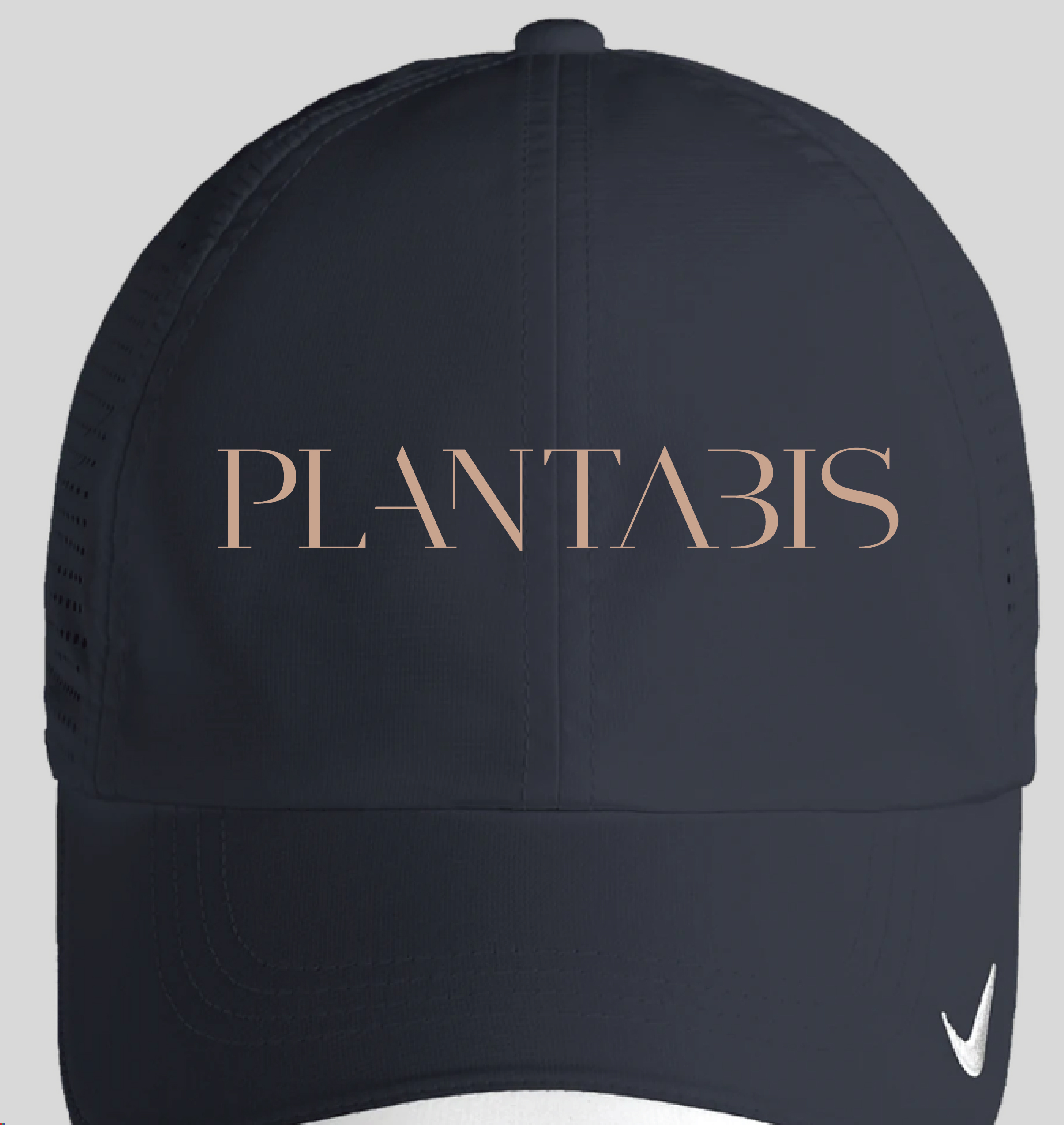 Photograph of product: Nike Dri-Fit Stretch Performance Hat, Embroidered, Navy M/L