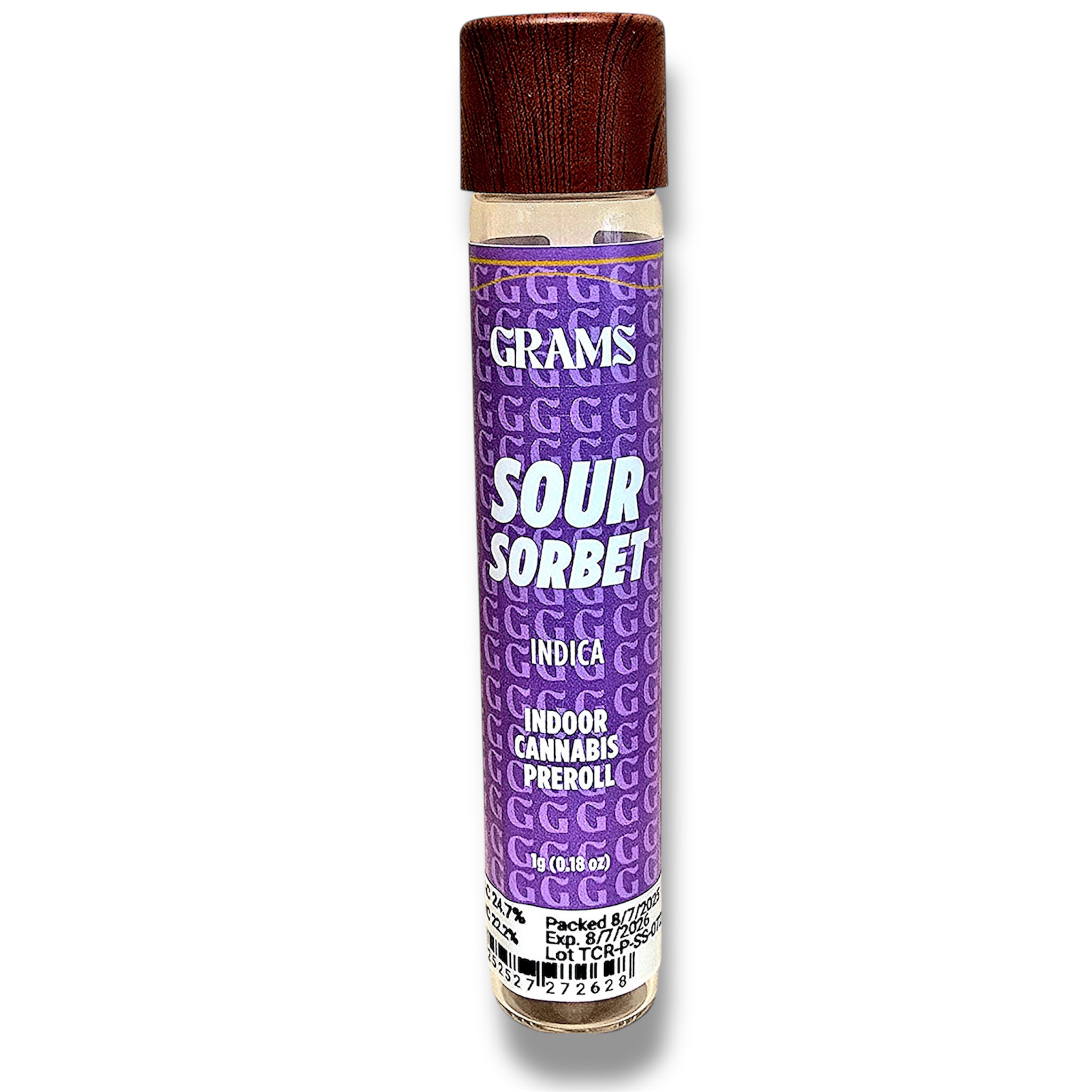 Photograph of product: Sour Sorbet | Pre-roll | 1g