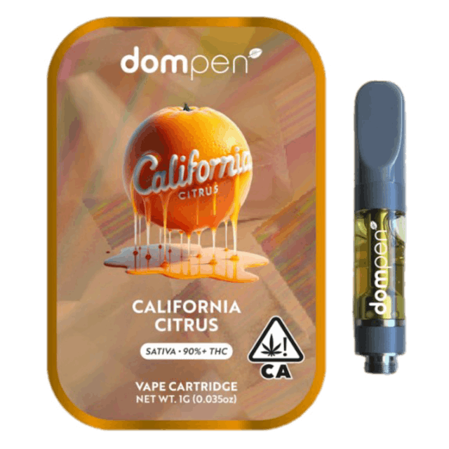 Photograph of product: California Citrus 1g Vape - 