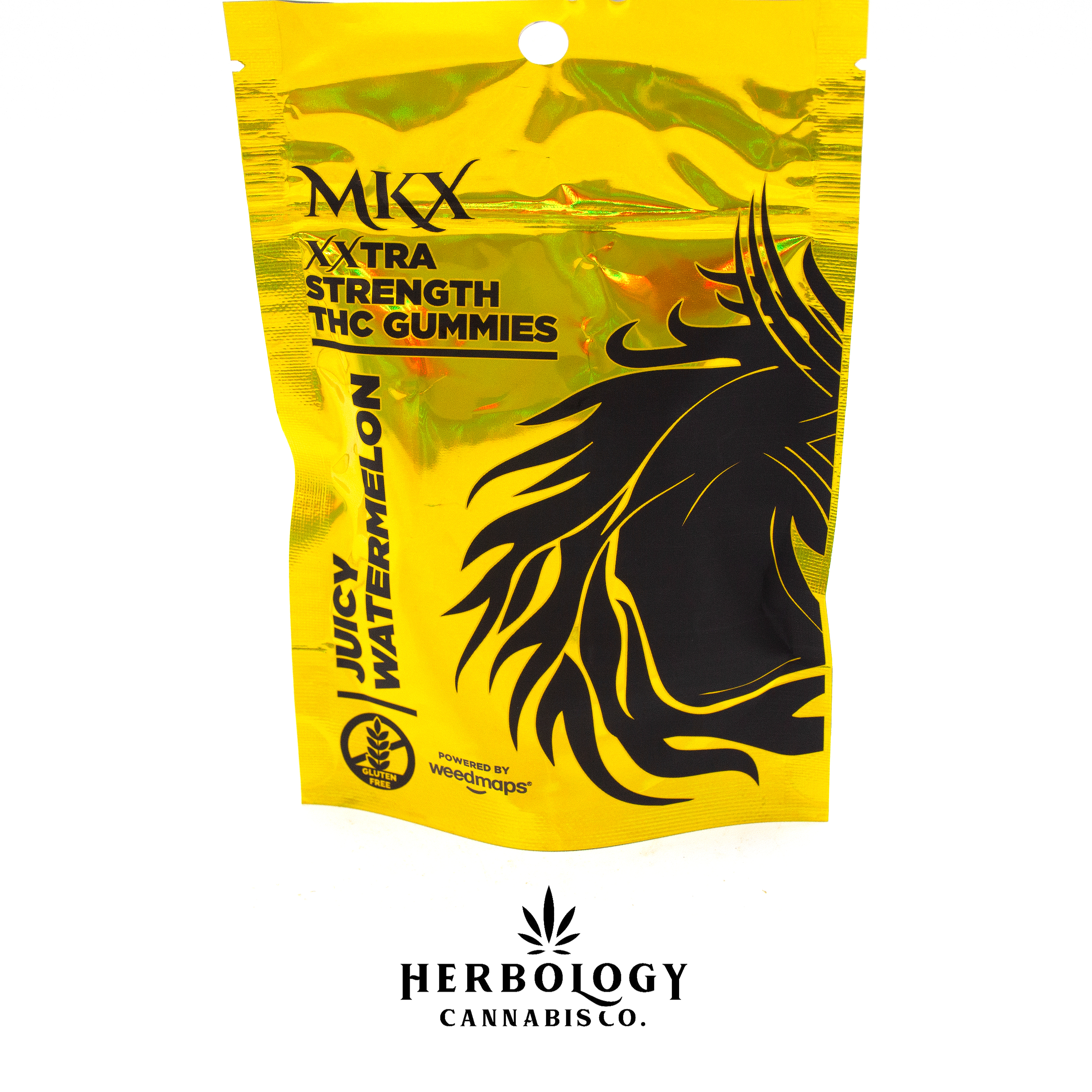 Photograph of product: MKX | Gummy | Super Sour Juicy Watermelon XXTRA | 200mg