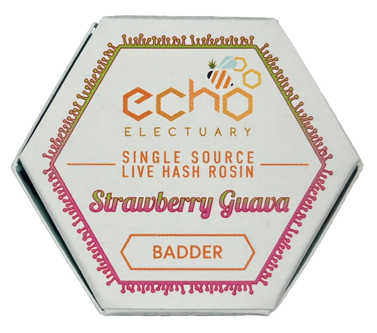 Photograph of product: Strawberry Guava Live au chocolat Rosin
