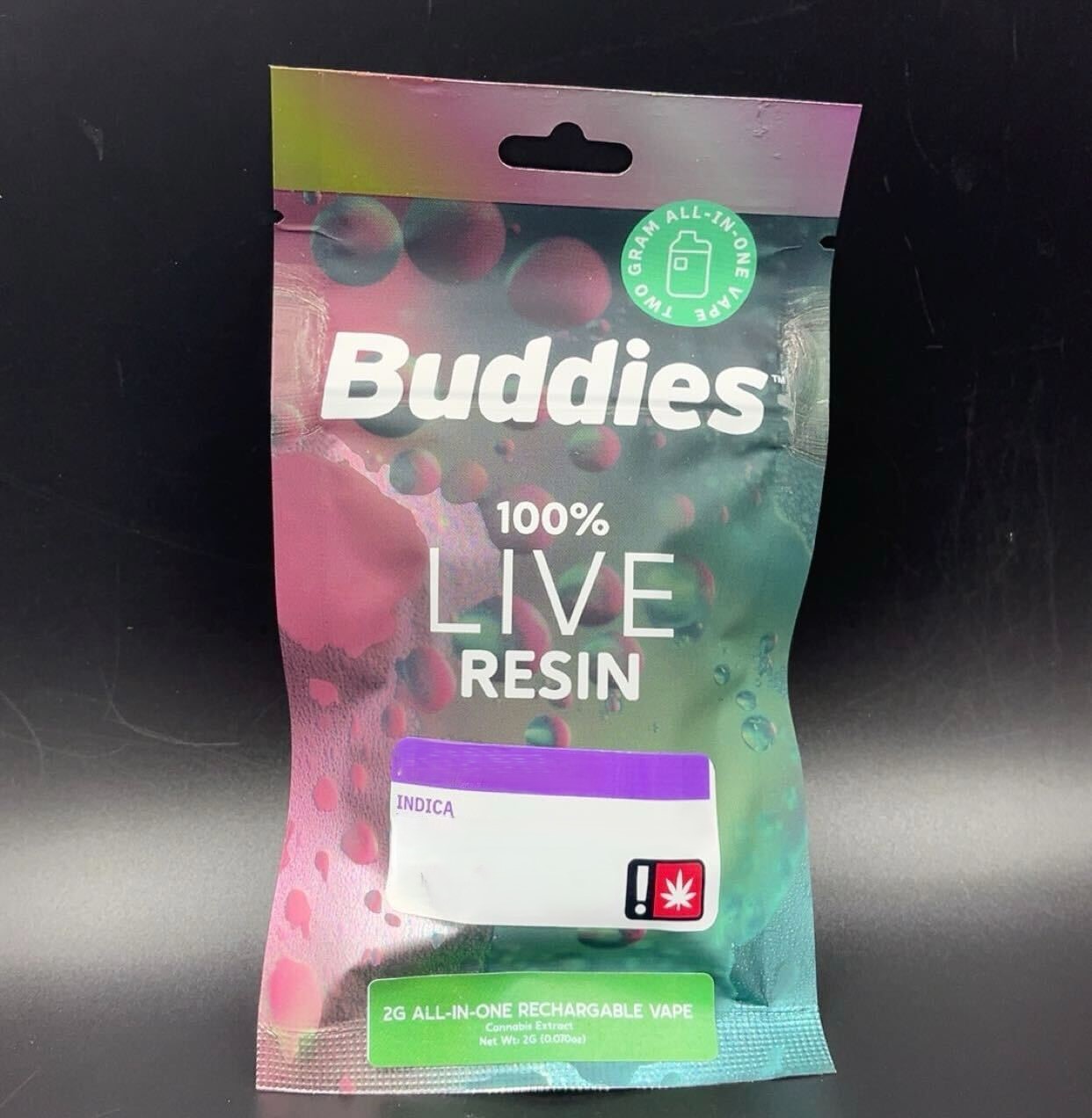 Photograph of product: AiO Live Resin Disposable | Ozzy's Passion | 2g