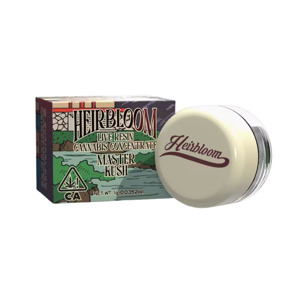 Photograph of product: MASTER KUSH TERP SUGAR 1G - HEIRBLOOM
