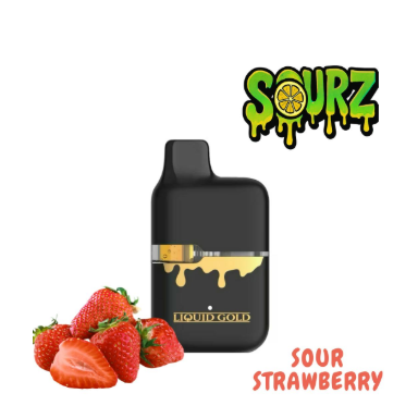 Photograph of product: Sour Strawberry Live Resin All In One Disposable