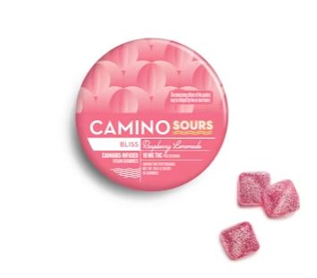Photograph of product: Camino: Sours Raspberry Lemonade | 100mg THC | 10pk