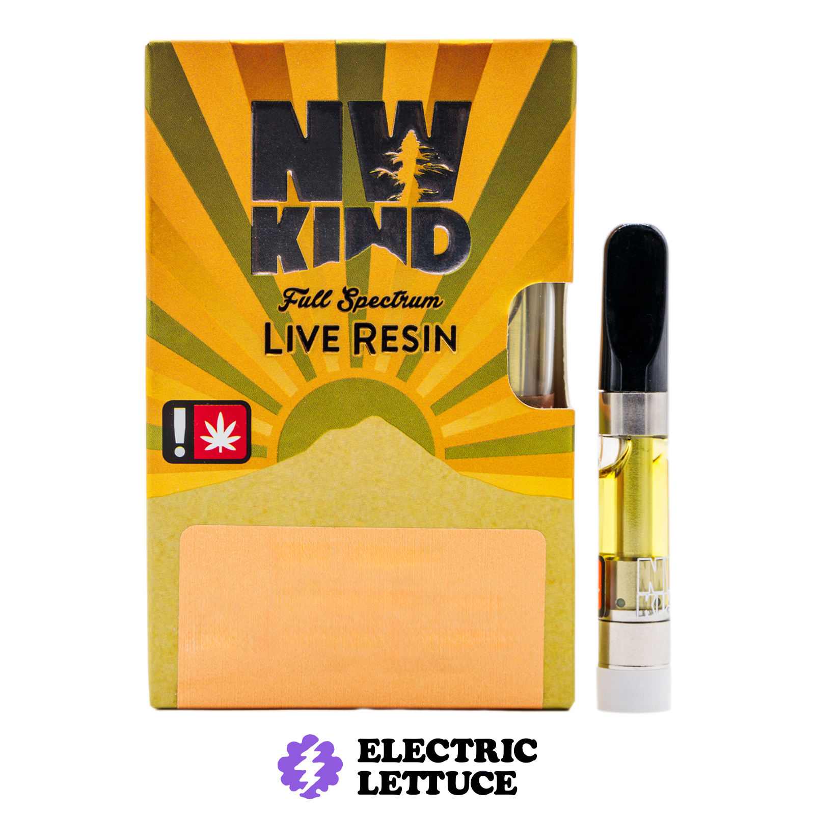 Photograph of product: NW Kind Island Cookiez Live Resin Cartridge 1g