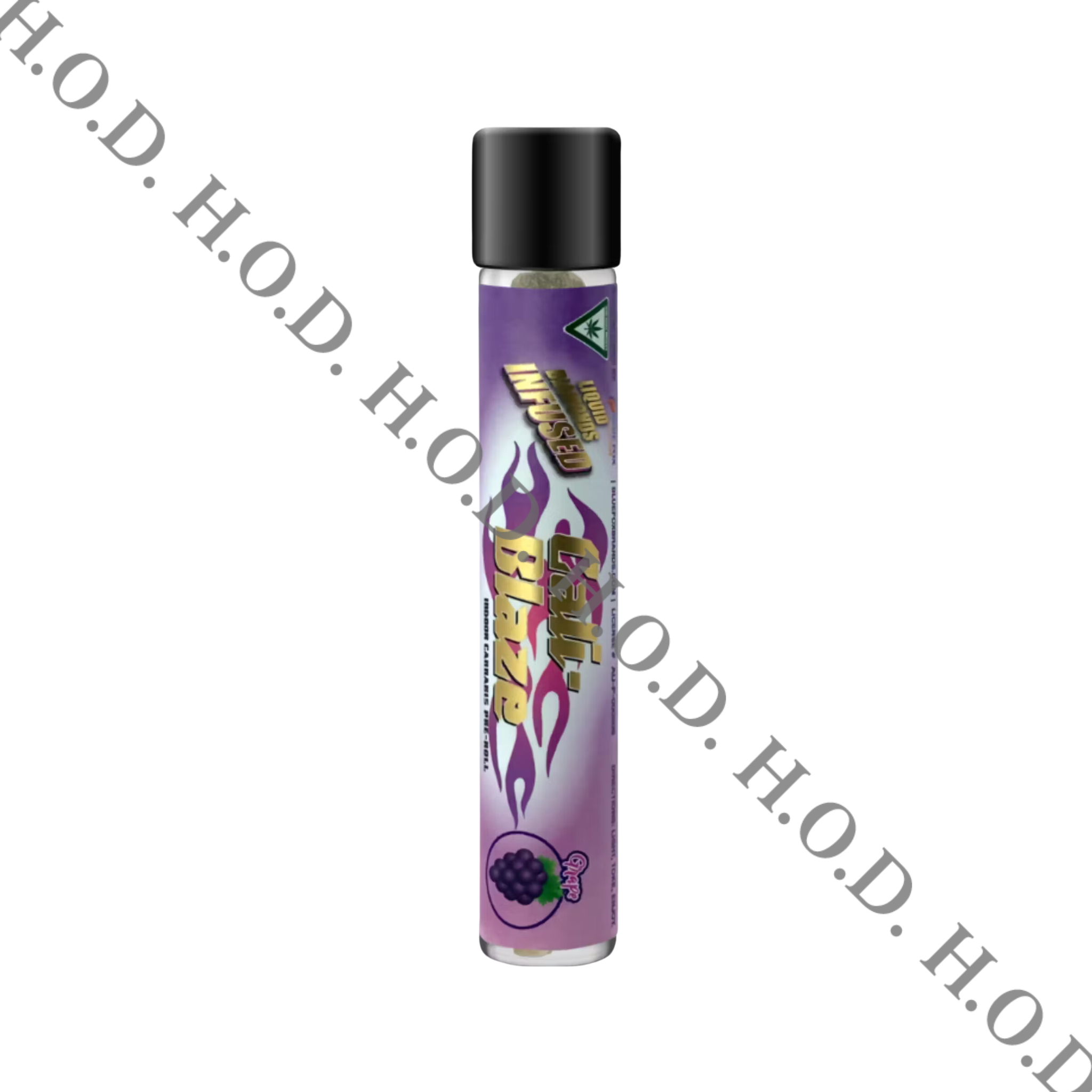 Photograph of product: Cali-Blaze Grape Infused Pre-Roll 1.2g