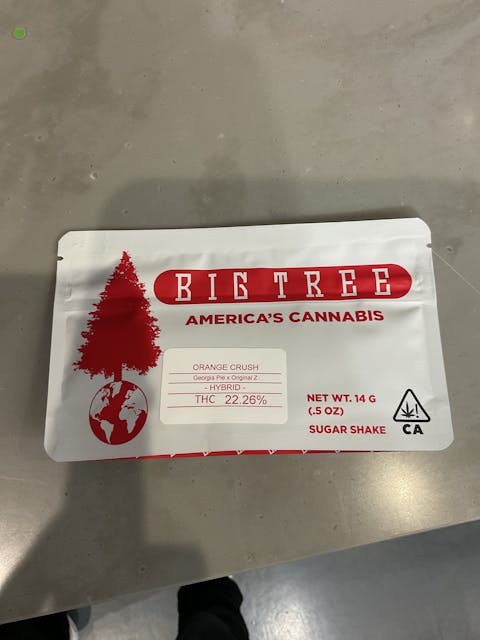 Photograph of product: Big Tree - 14g RYO - Orange Crush - 