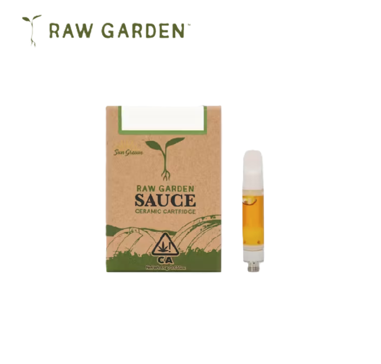 Photograph of product: GREEN CRACK 1G SAUCE CARTRIDGE