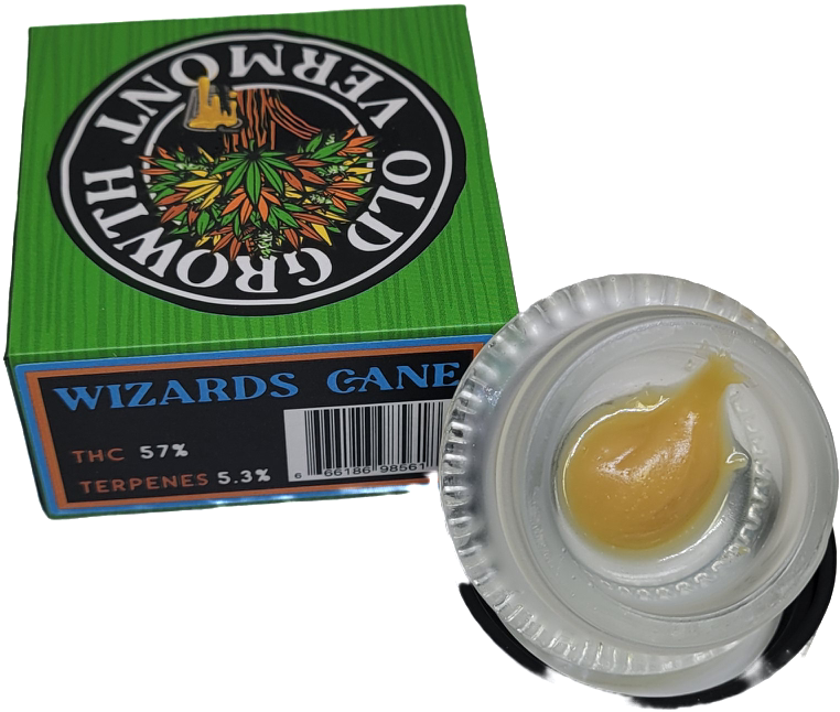 Photograph of Product: Wizard Cane Hash Rosin | Old Growth