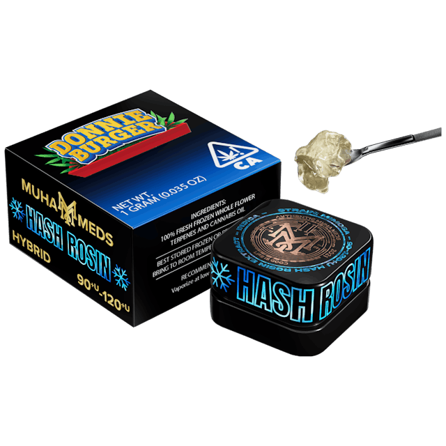 Photograph of product: Donnie Burger au chocolat Rosin 1g - 