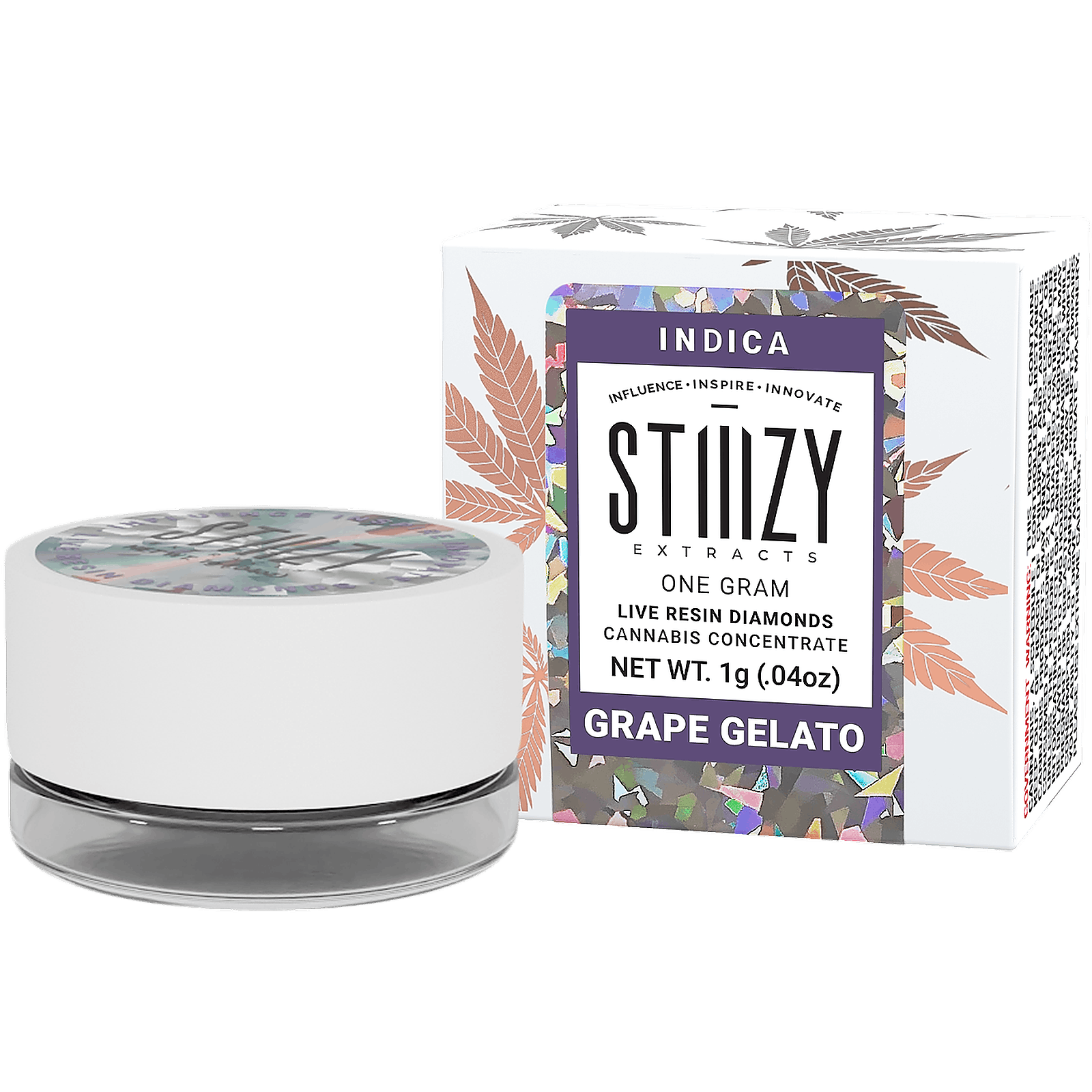 Photograph of product: Grape Gelato - 1G - Live Resin Diamonds