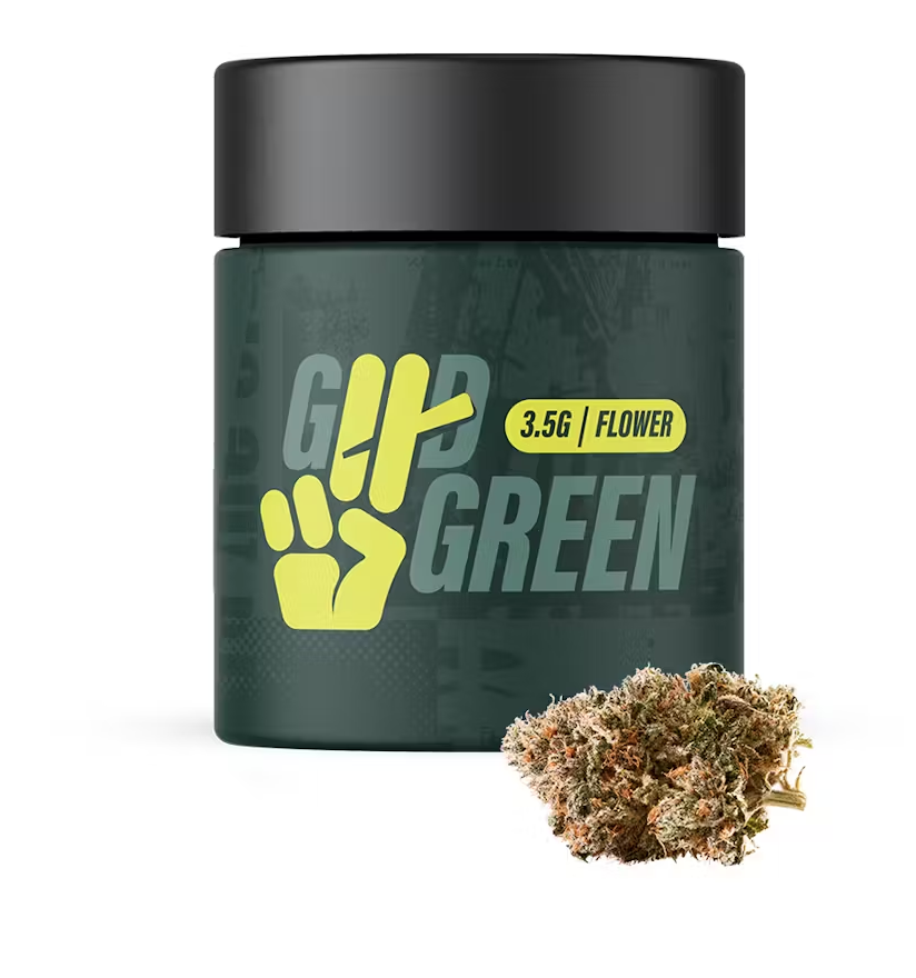 Photograph of product: GMO x Trophy Wife  3.5g - Good Green (Pre-Pack)