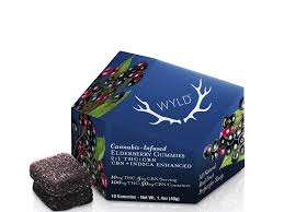 Photograph of product: Wyld | Gummies | Elderberry 2:1 | 100mg