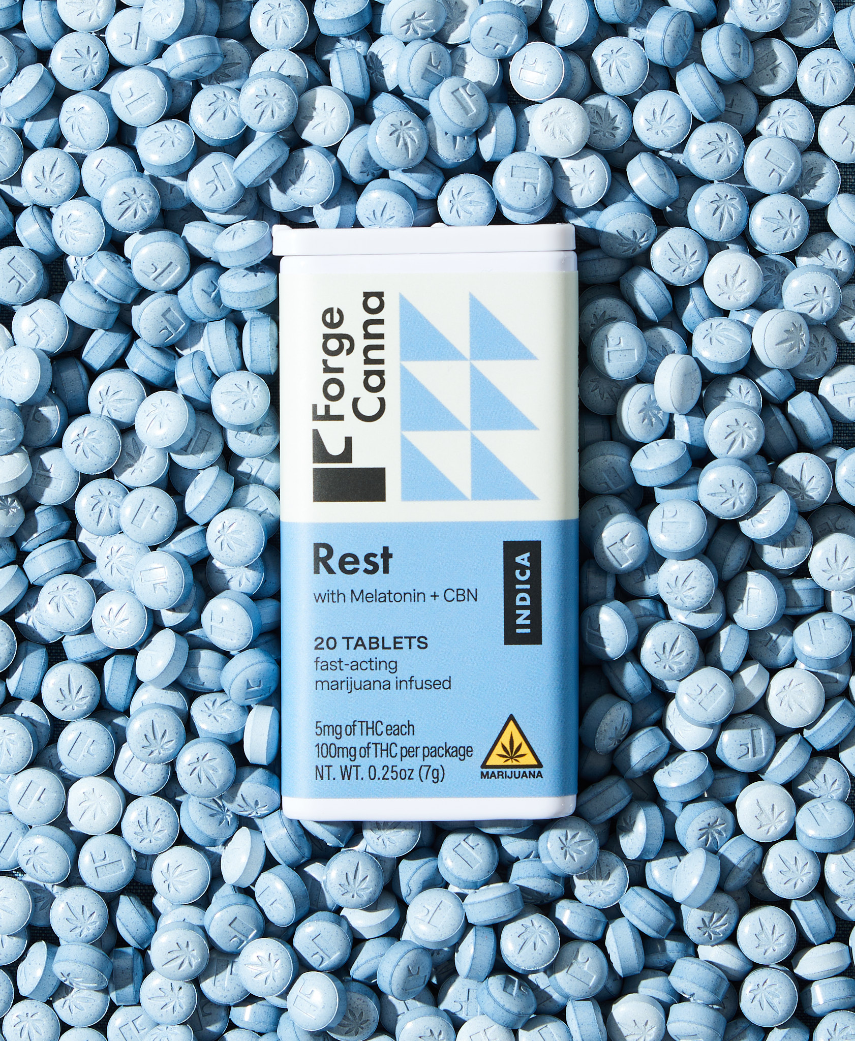 Photograph of product: Forge Canna Rest Tablets