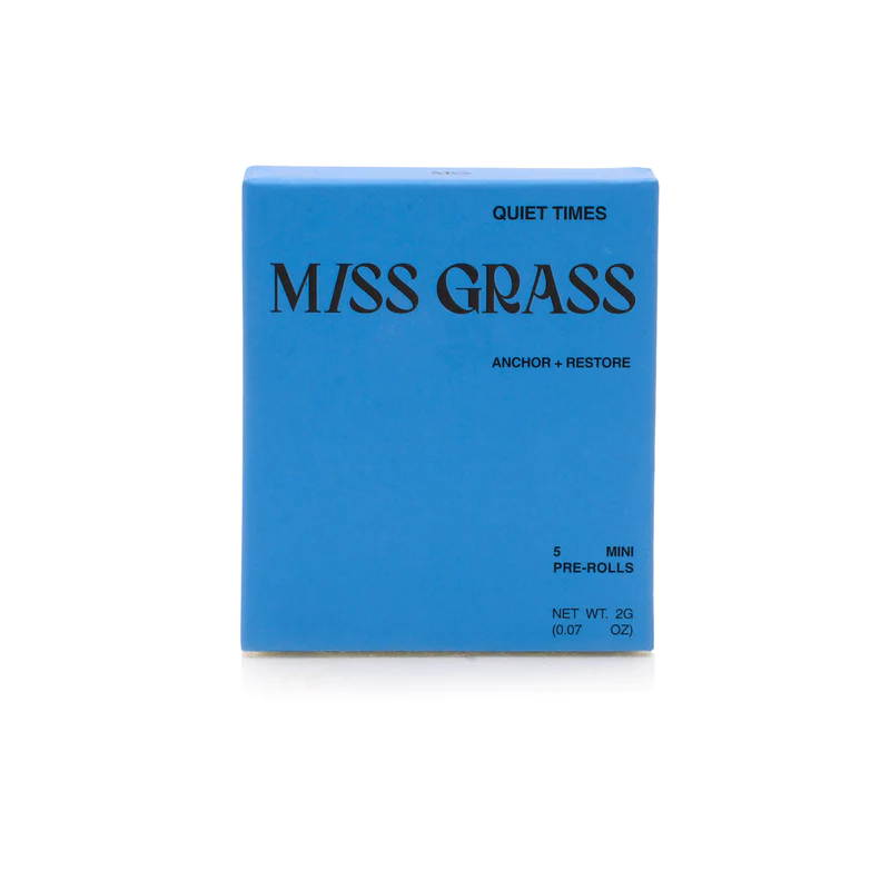 Photograph of product: Miss Grass: Quiet Times | Pre-Roll 5pk