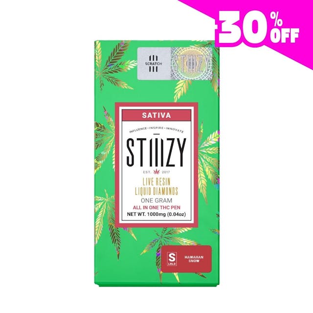 Photograph of product: Hawaiian Snow - Live Resin Liquid Diamonds AIO 1g Diamonds - 1g - 