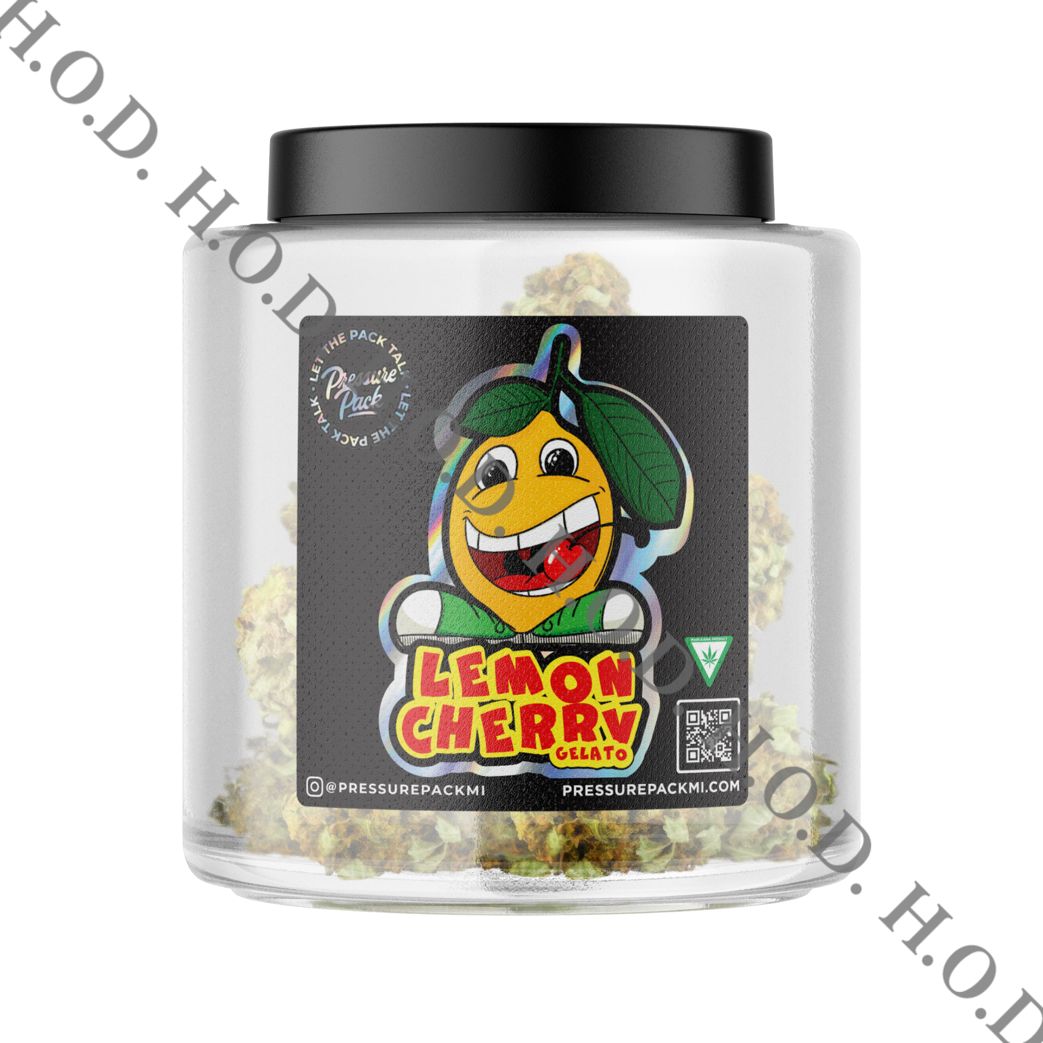 Photograph of product: Pressure Pack Lemon Cherry Gelato - 1g