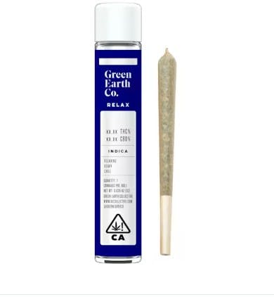 Photograph of product: Earth Tube | Viper Crumble Pre-Roll - 1g - 