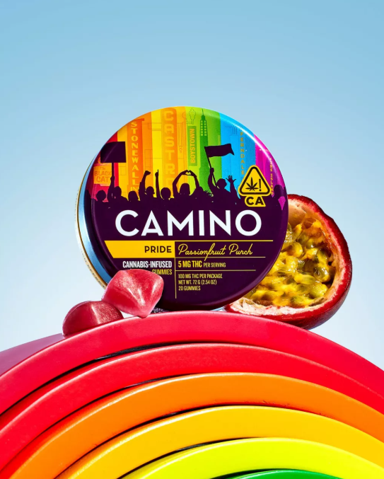 Photograph of product: PRIDE | PASSIONFRUIT PUNCH | GUMMIES | 100 MG