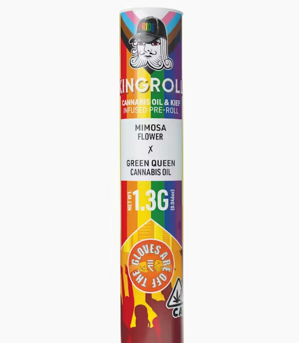Photograph of product: KINGROLL  Mimosa x Green Queen 1.3G Single pre roll