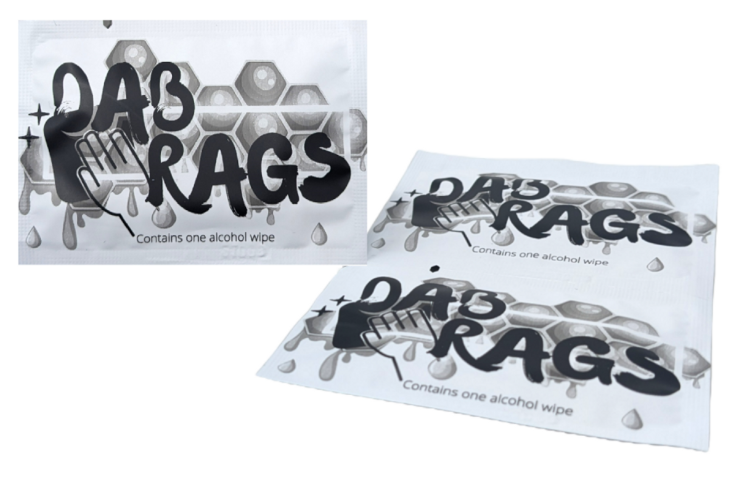 Photograph of product: Accessories I Dab Rags wipes
