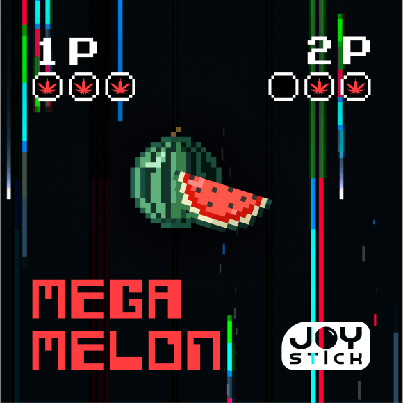 Photograph of product: Joystick Mega Melon Cartridge