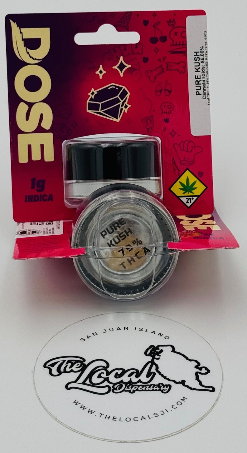 Photograph of product: Pure Kush Sugar Wax
